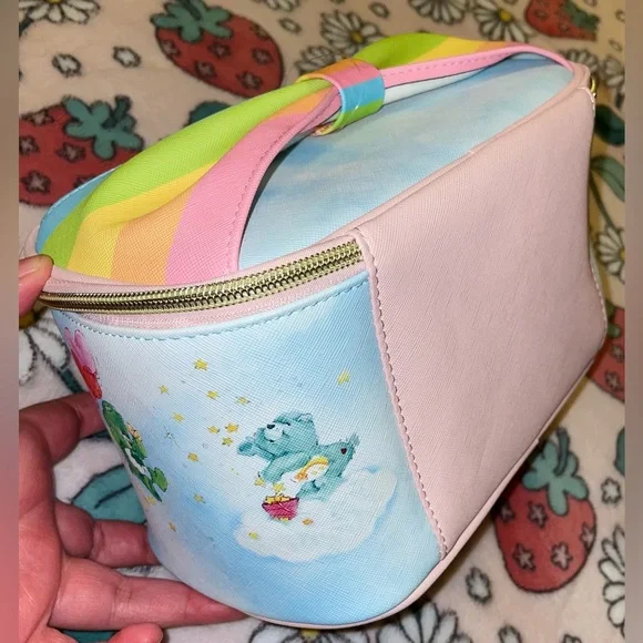 Care Bears Blue and Pink Bag with Rainbow Design - Picture 7 of 7
